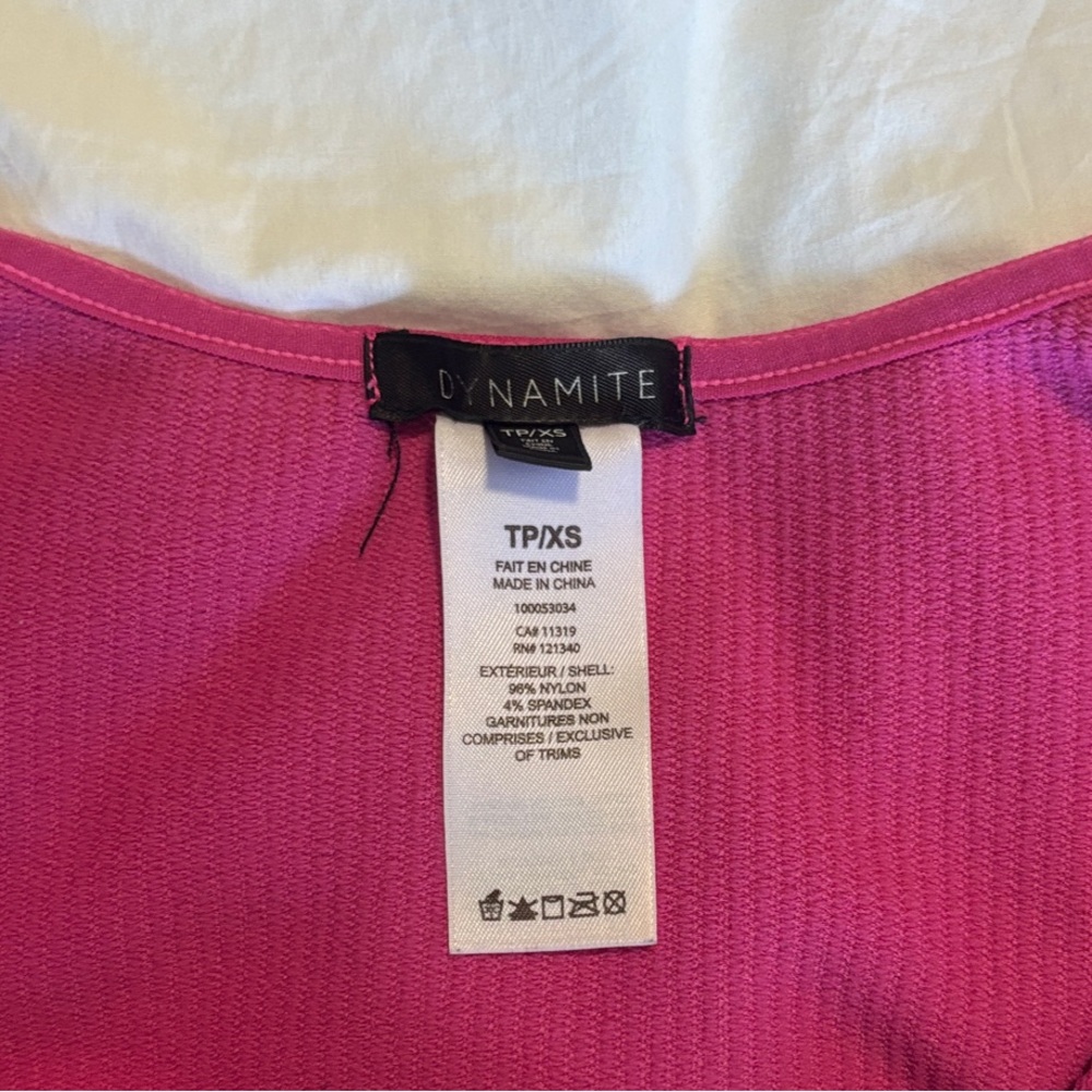 Dynamite Ribbed Tank Tops - Picture 3 of 3